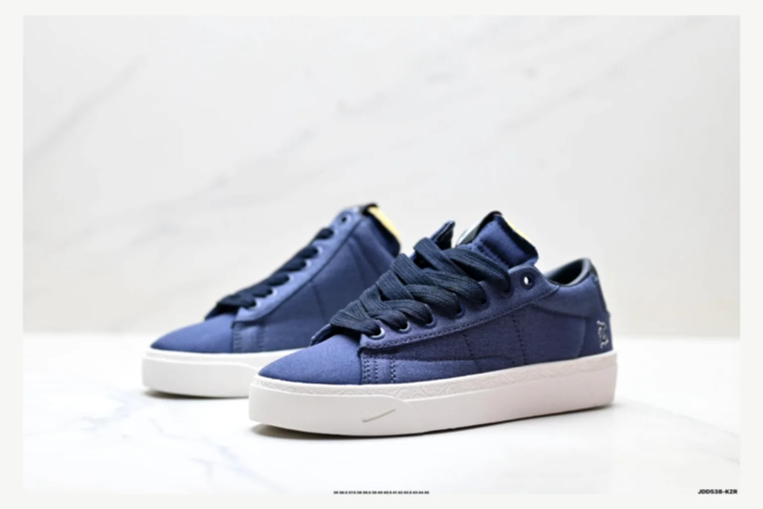 Nike Navy Blue Low Top Sneaker comparison proof image SKU 1182167500 thumbnail 3