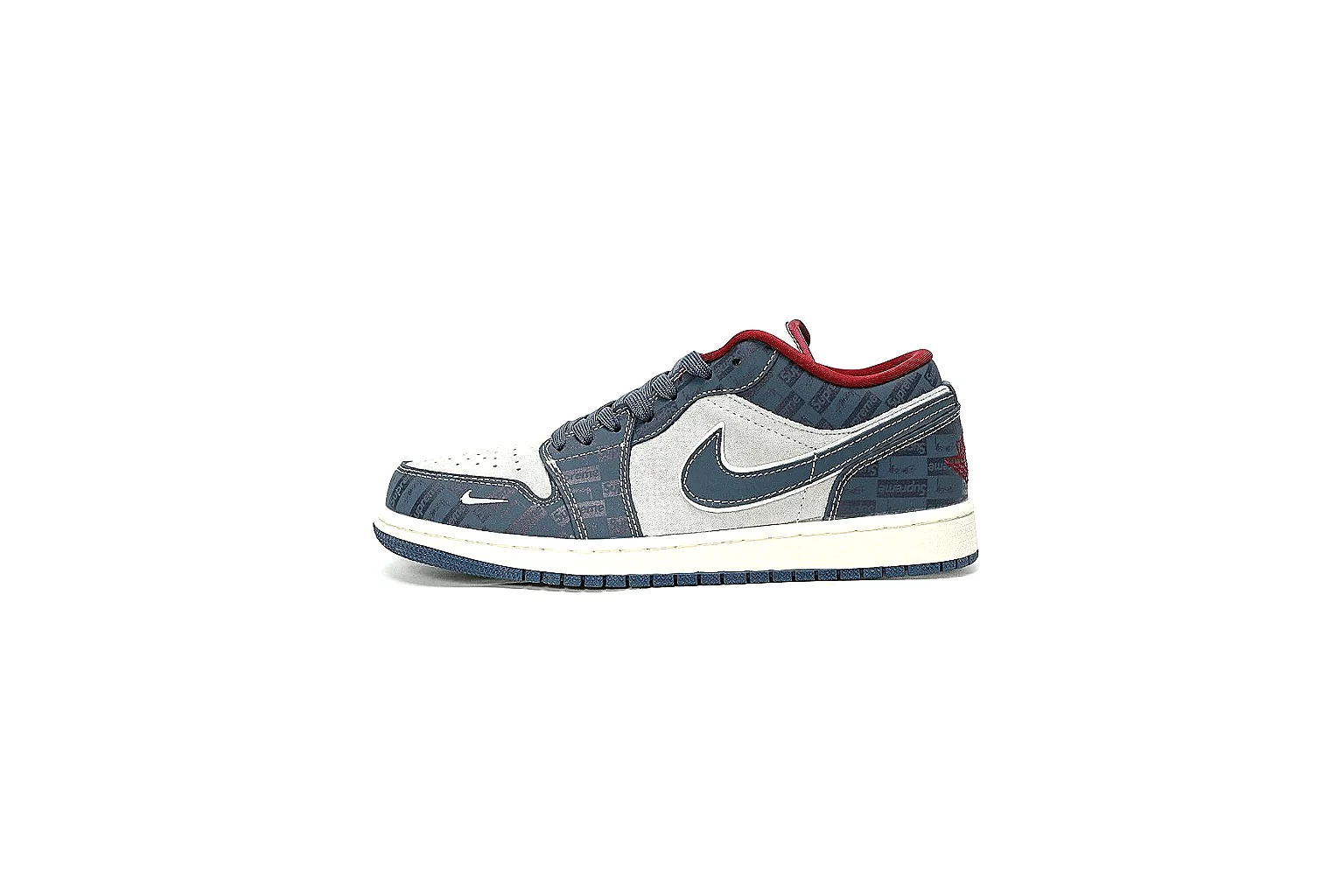 Kako Scout comparison images for Nike Navy Red Low Court