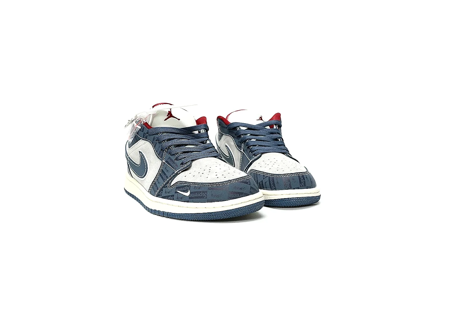 Kako Scout comparison images for Nike Navy Red Low Court thumbnail 4