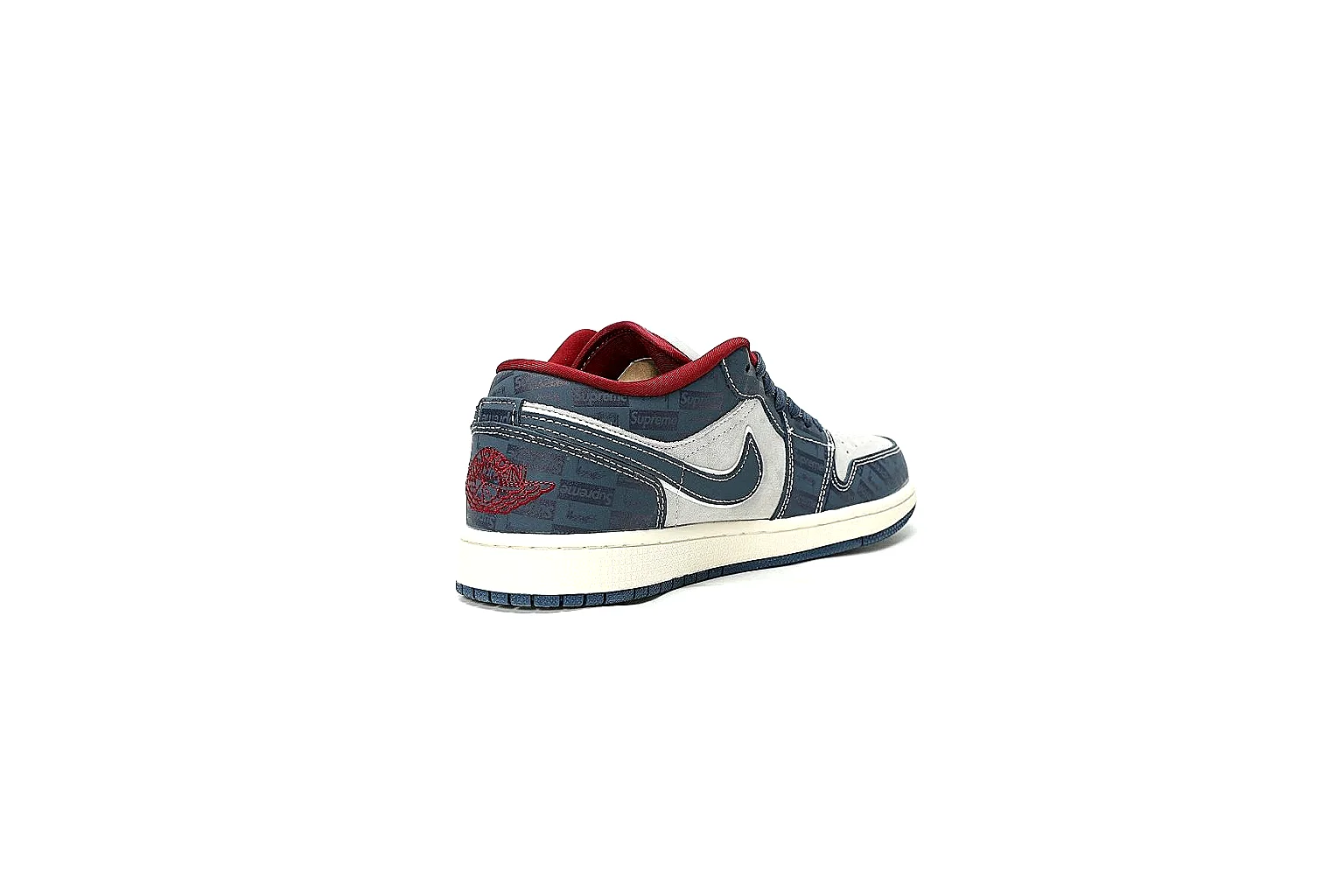 Kako Scout comparison images for Nike Navy Red Low Court thumbnail 6