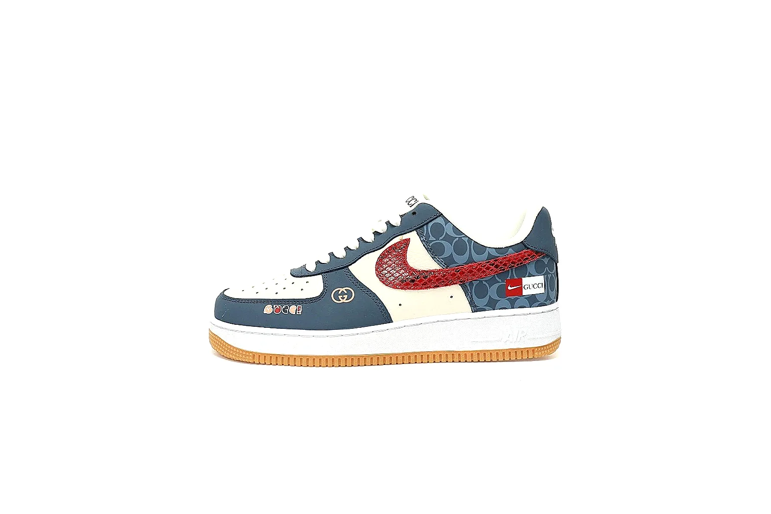 Kako Scout comparison images for Nike Navy Red Low Court