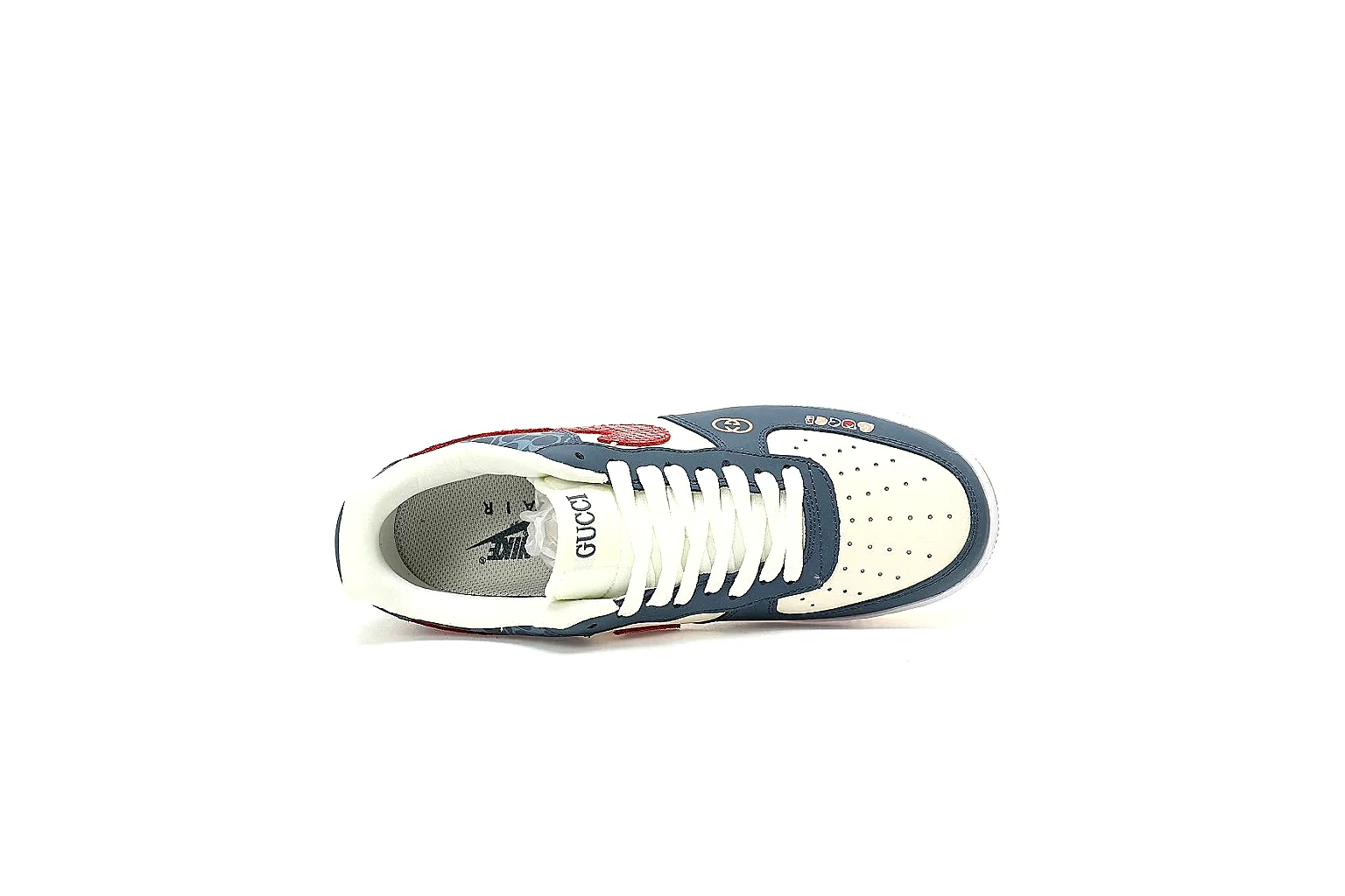 Kako Scout comparison images for Nike Navy Red Low Court thumbnail 2