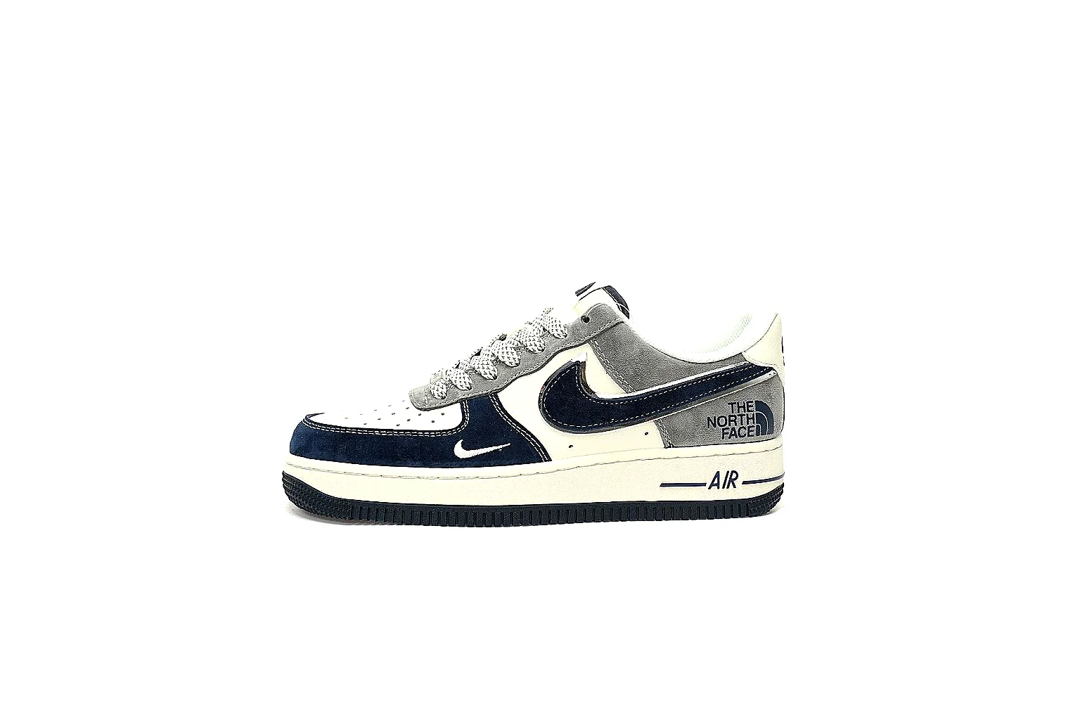 Kako Scout comparison images for Nike Navy White Low Court Sneaker