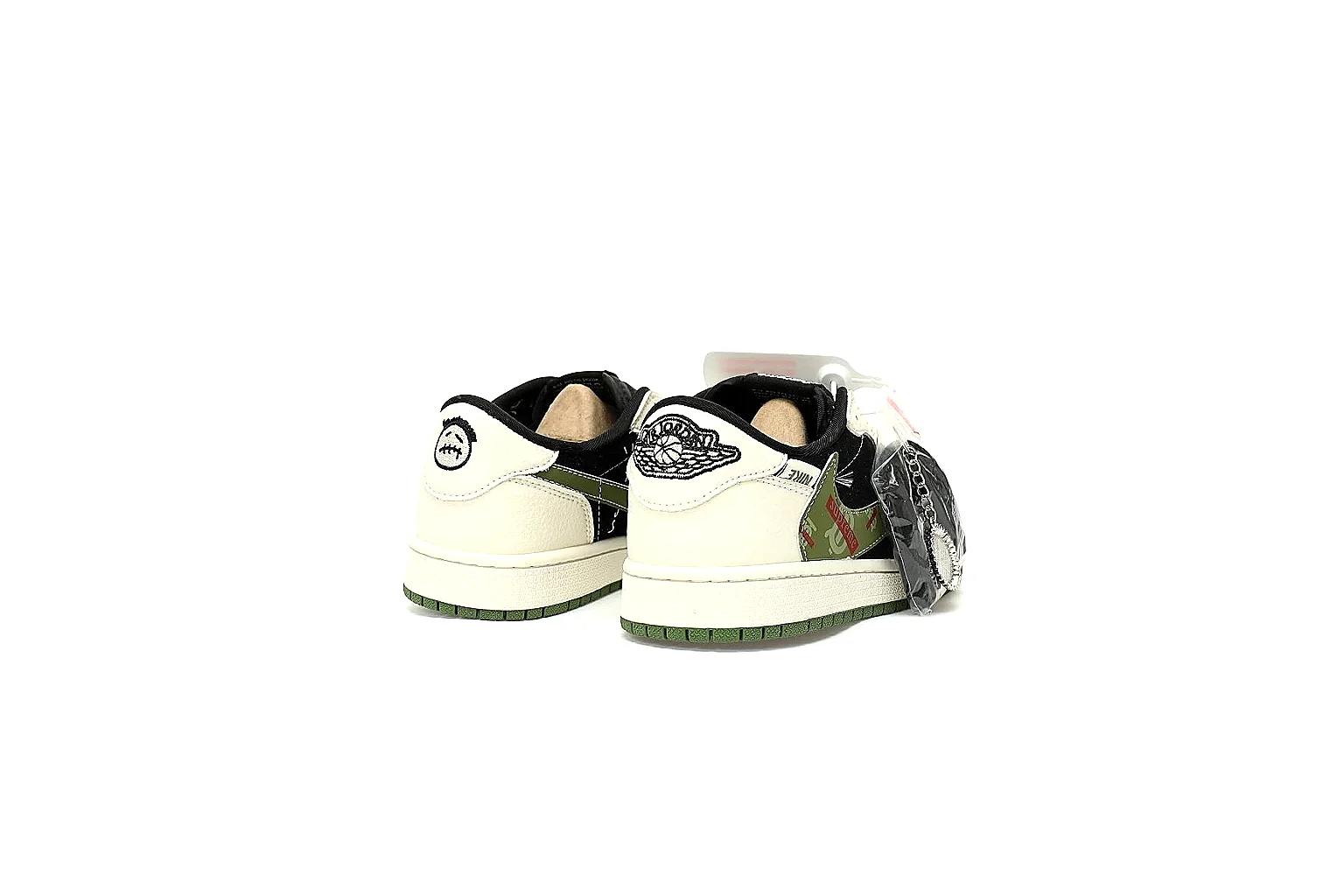 Kako Scout comparison images for Nike Olive Black Low Court thumbnail 5