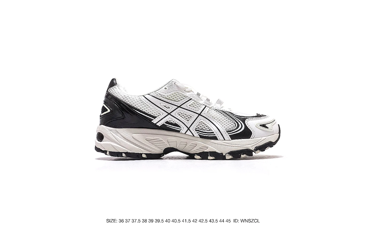 Nike P-6000 style runner White Black 7217 comparison signal note six-photo gallery
