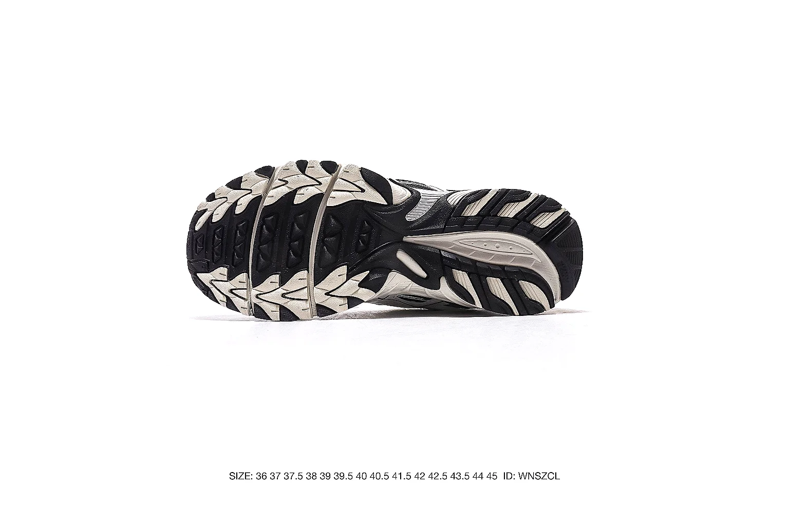 Nike P-6000 style runner White Black 7217 comparison signal note six-photo gallery thumbnail 5