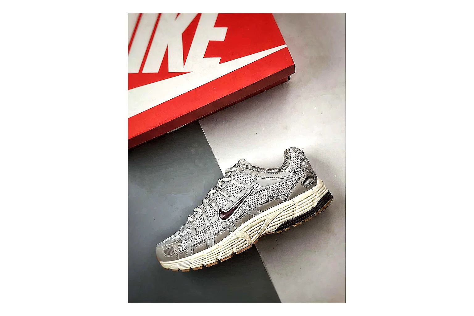 Nike P 6000 Gray Sneakers comparison signal image SKU 1182167049 thumbnail 3