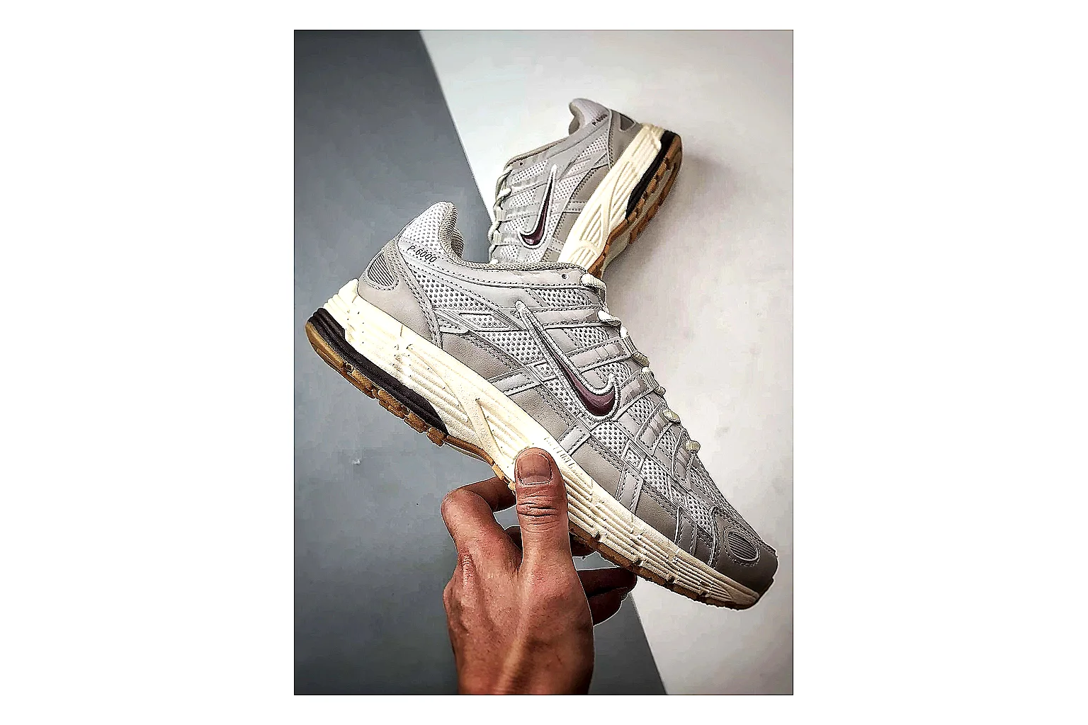 Nike P 6000 Gray Sneakers comparison signal image SKU 1182167049 thumbnail 4