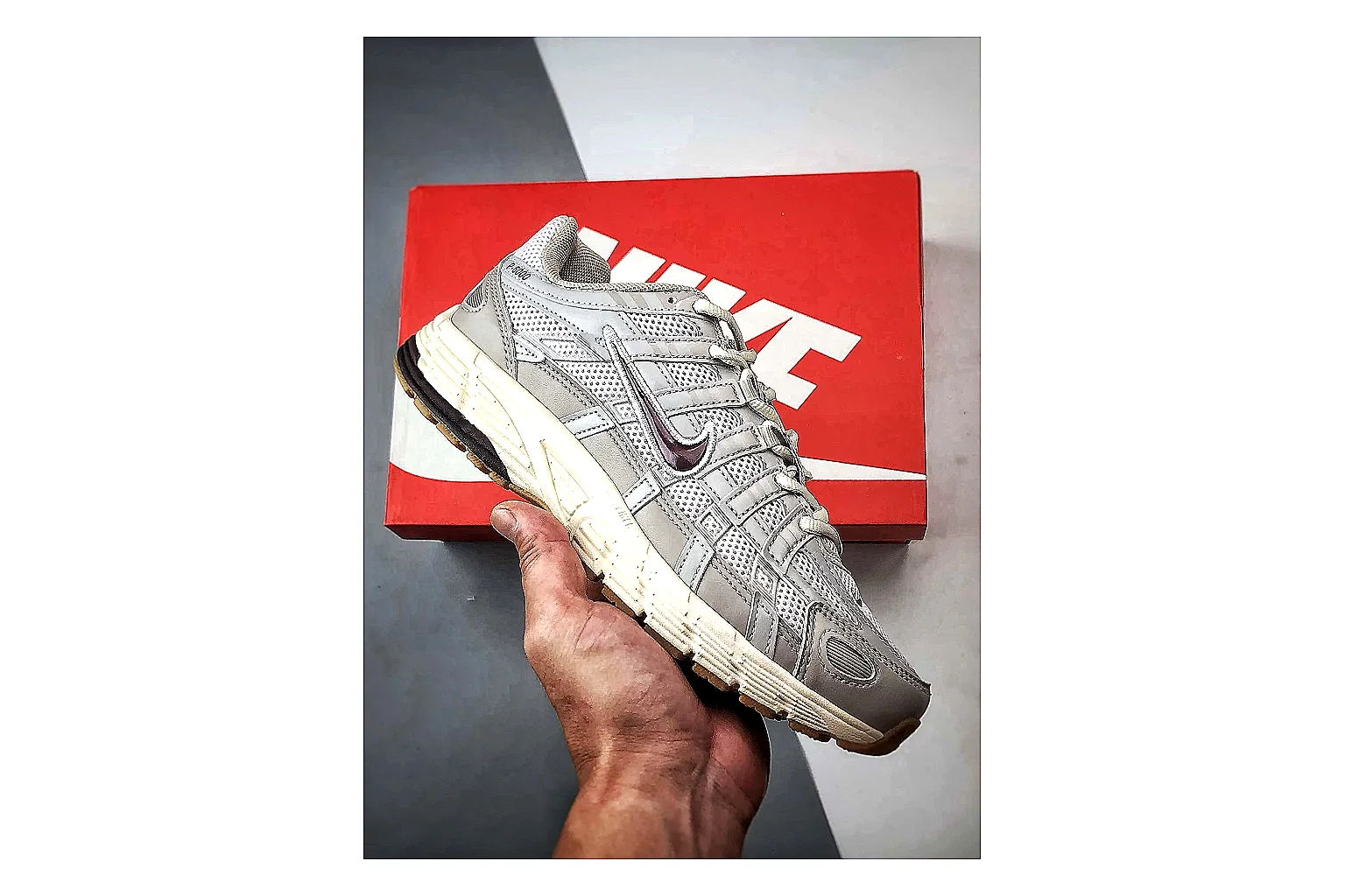 Nike P 6000 Gray Sneakers comparison signal image SKU 1182167049 thumbnail 6