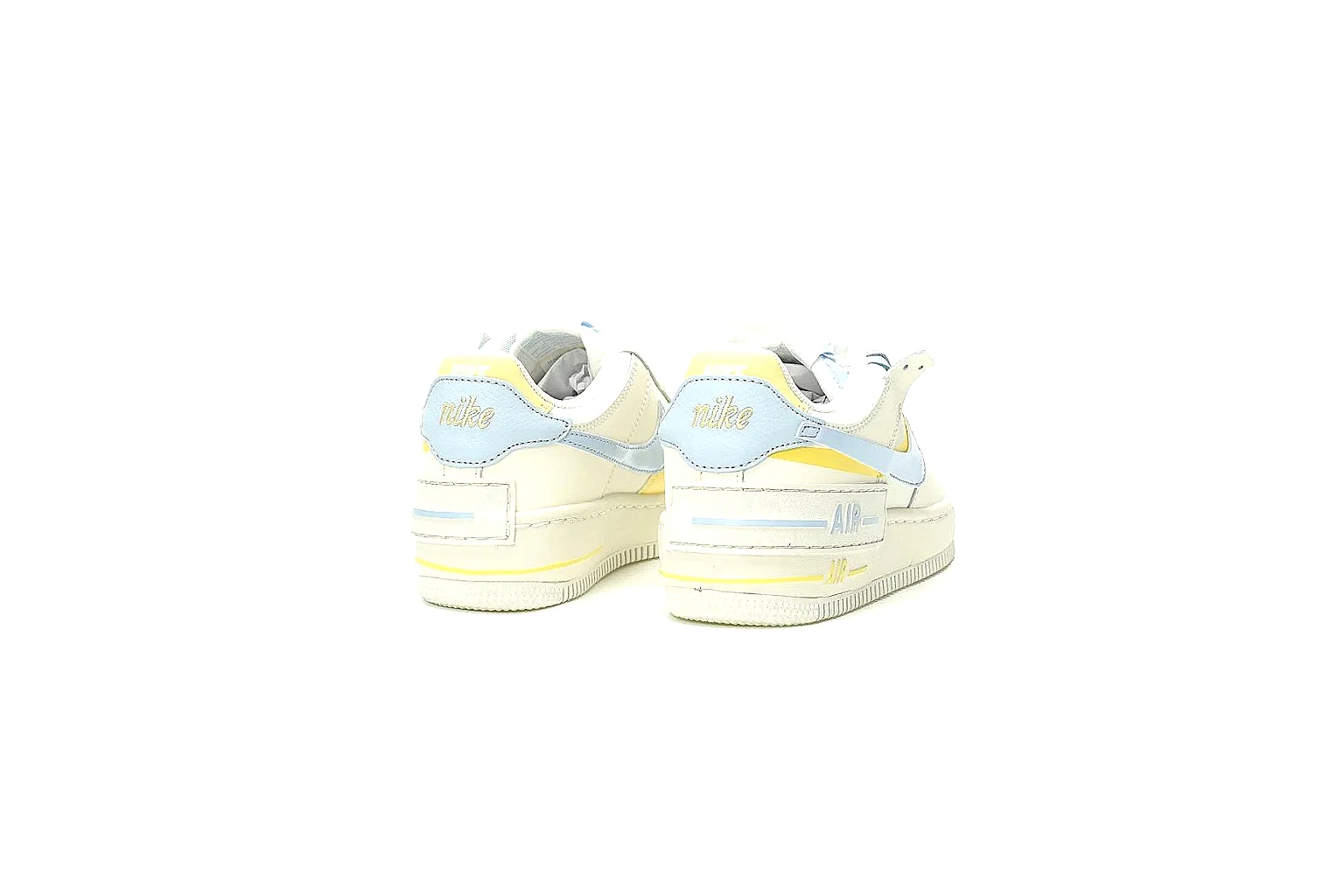 Kako Scout comparison images for Nike Pale Yellow Low Court Sneaker thumbnail 5
