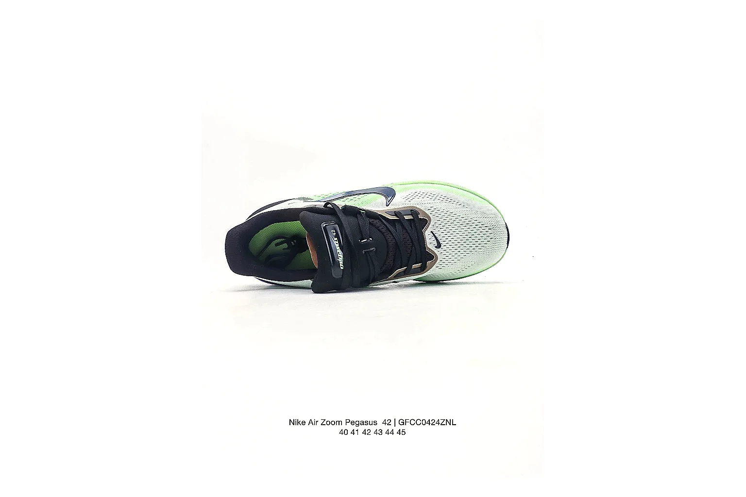 kakoscout.com Nike Performance Low White Green Blue comparison signal card six-photo gallery thumbnail 3