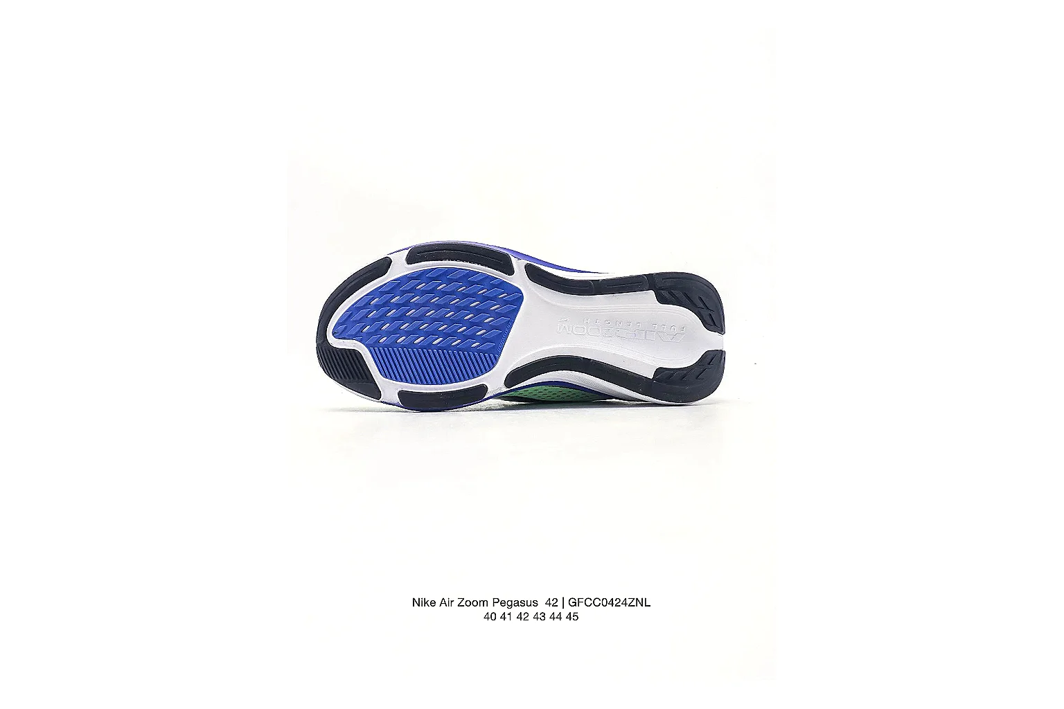 kakoscout.com Nike Performance Low White Green Blue comparison signal card six-photo gallery thumbnail 5