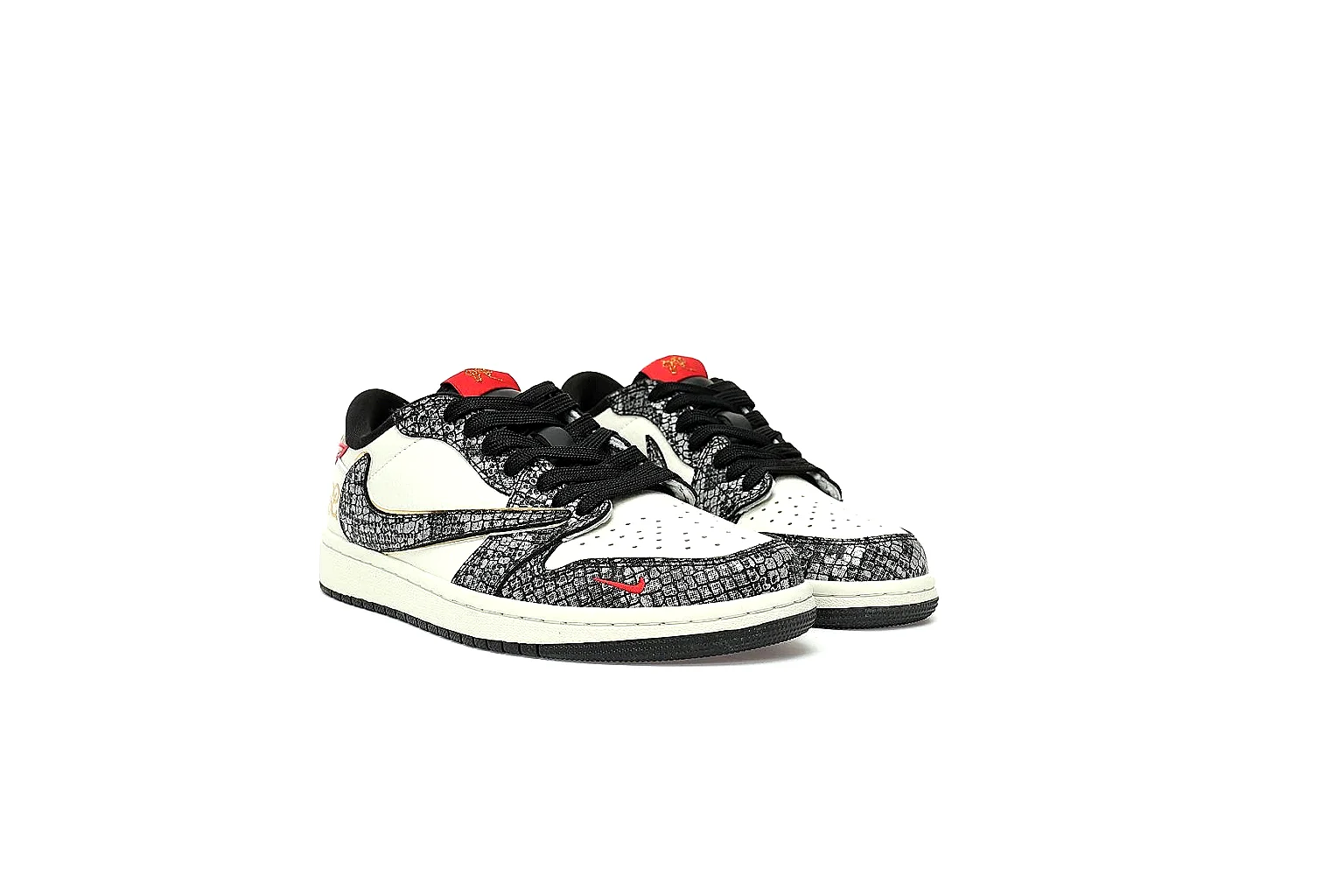 Kako Scout comparison images for Nike Red Black Low Court thumbnail 5