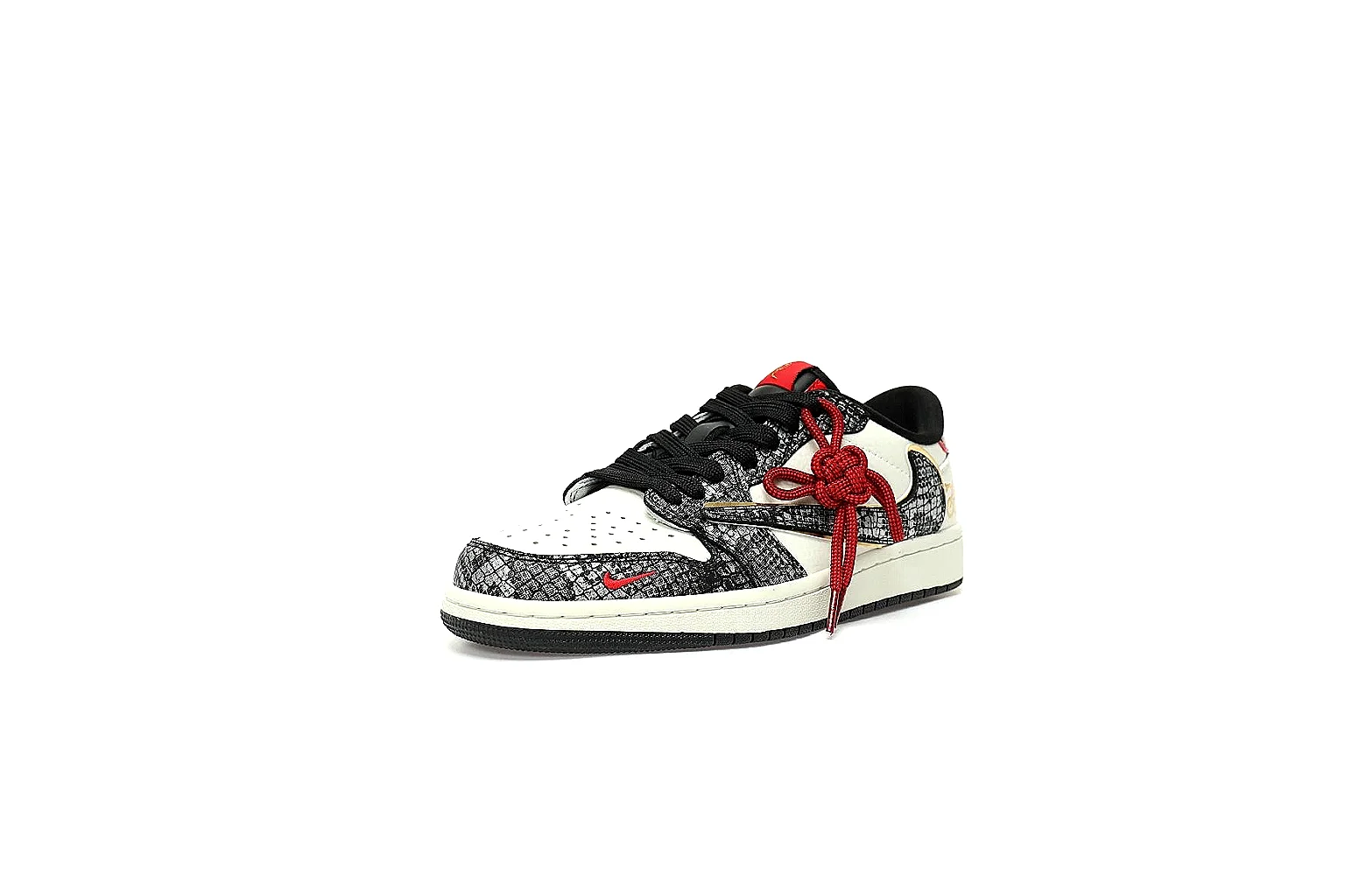 Kako Scout comparison images for Nike Red Black Low Court thumbnail 6