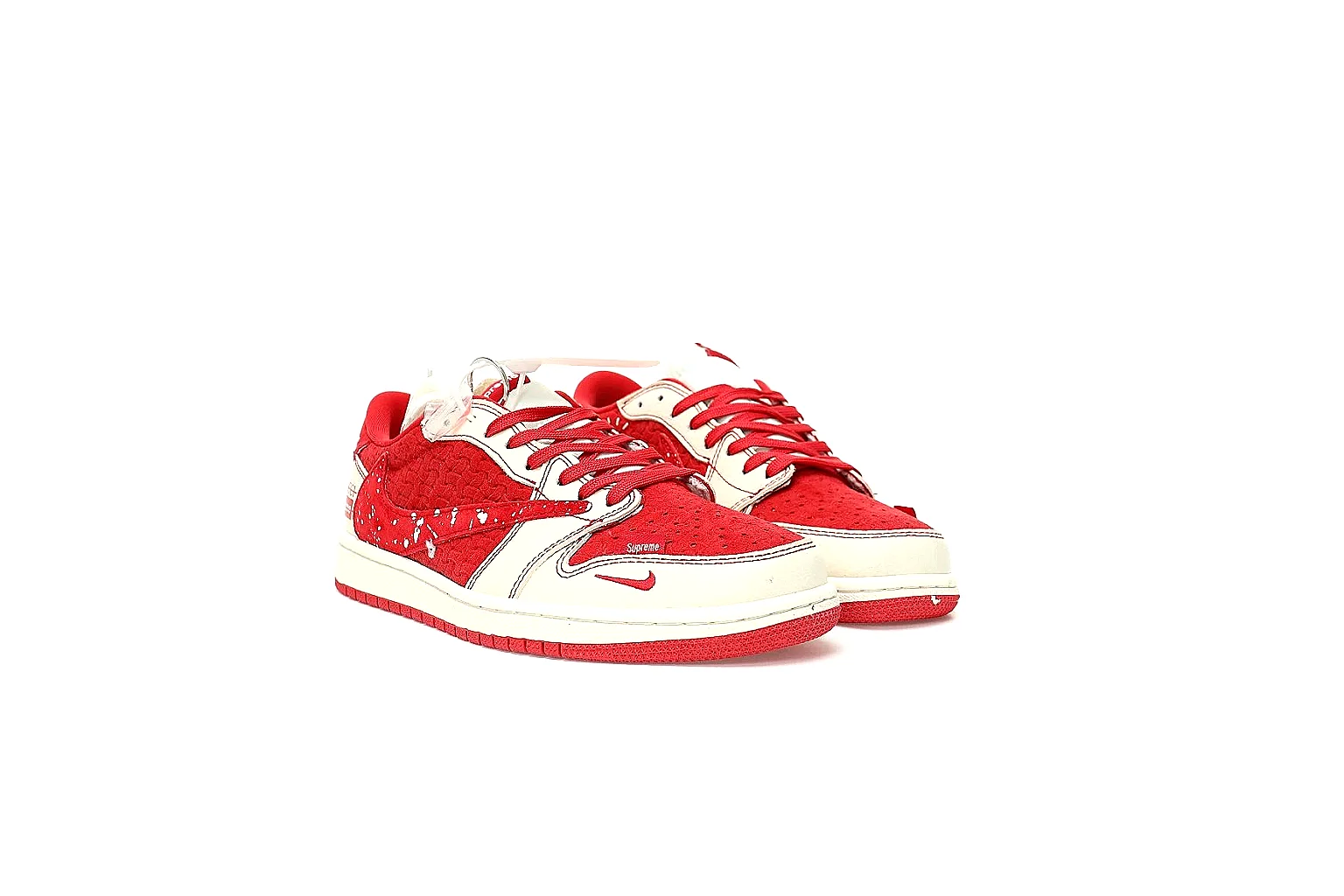 Kako Scout comparison images for Nike Red White Low Court thumbnail 4