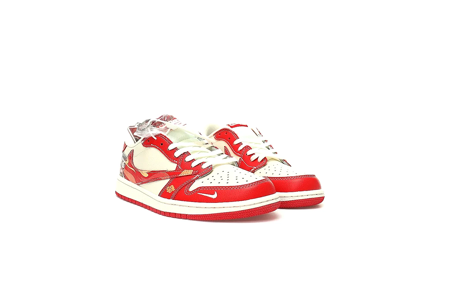 Kako Scout comparison images for Nike Red White Low Court thumbnail 4