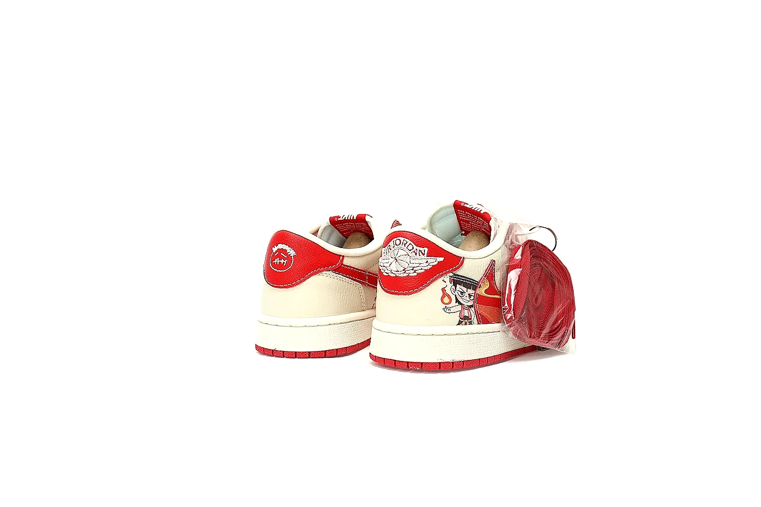 Kako Scout comparison images for Nike Red White Low Court thumbnail 5