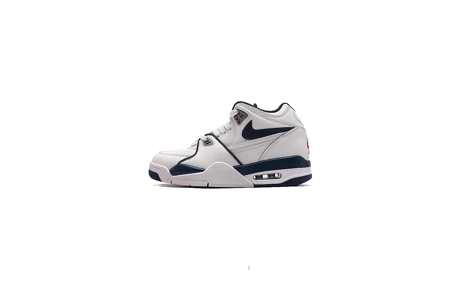 kakoscout.com Nike White Navy Retro Basketball 0708 White Navy low-top product image