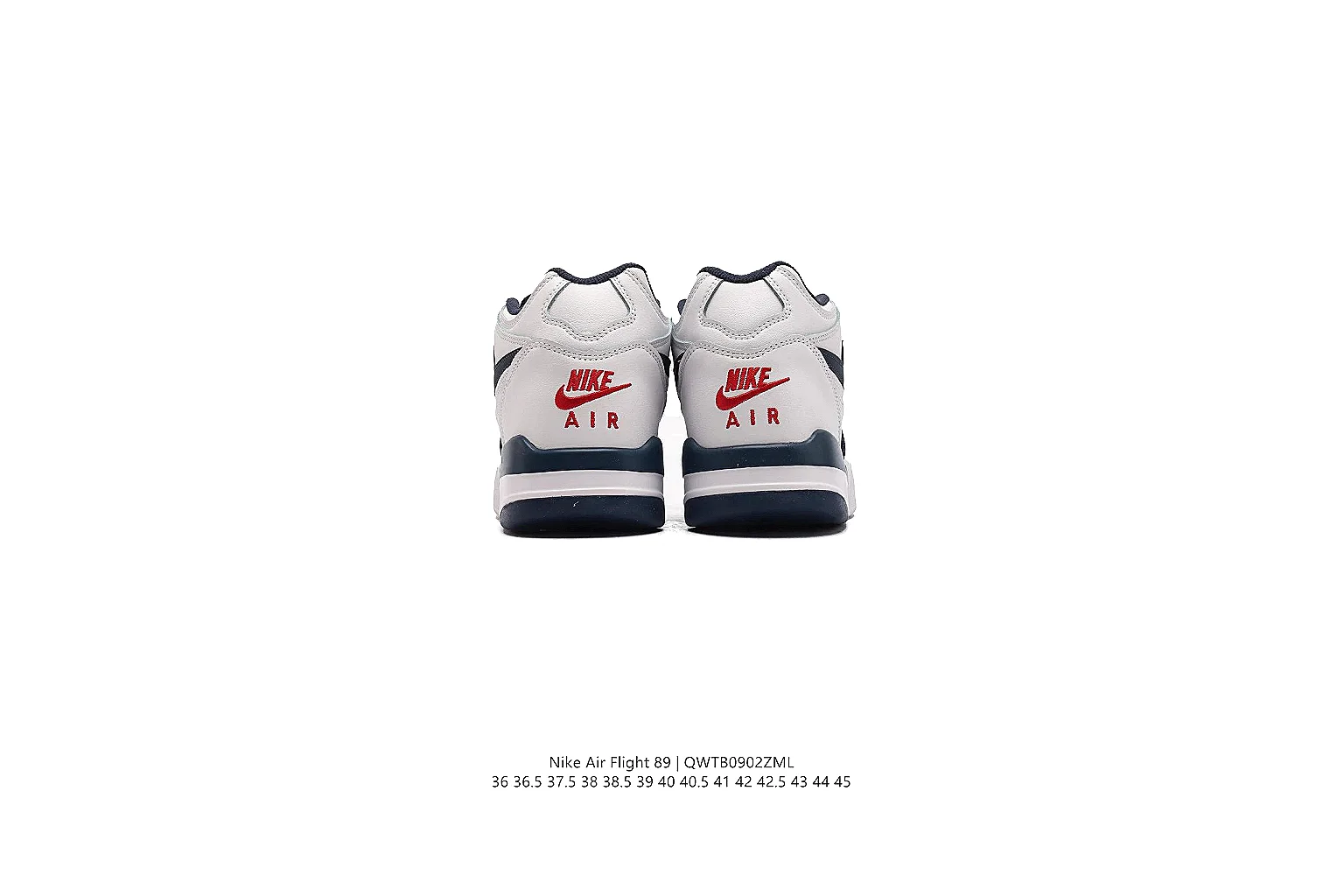 kakoscout.com Nike White Navy Retro Basketball 0708 White Navy low-top product image thumbnail 4