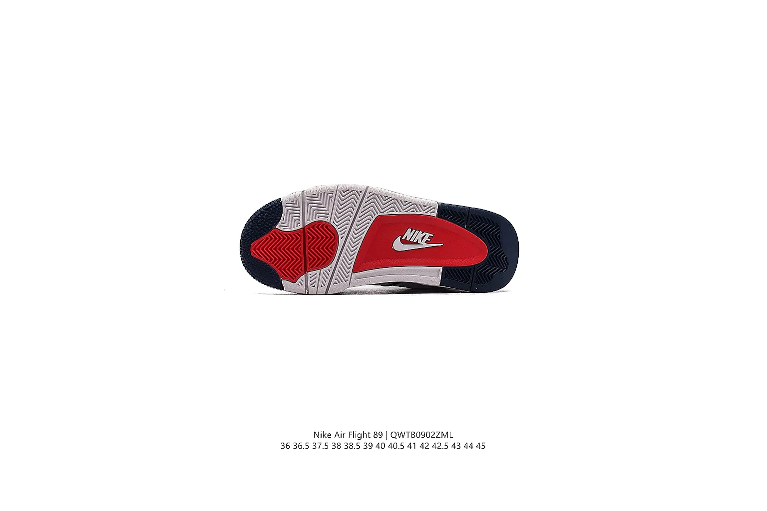 kakoscout.com Nike White Navy Retro Basketball 0708 White Navy low-top product image thumbnail 5