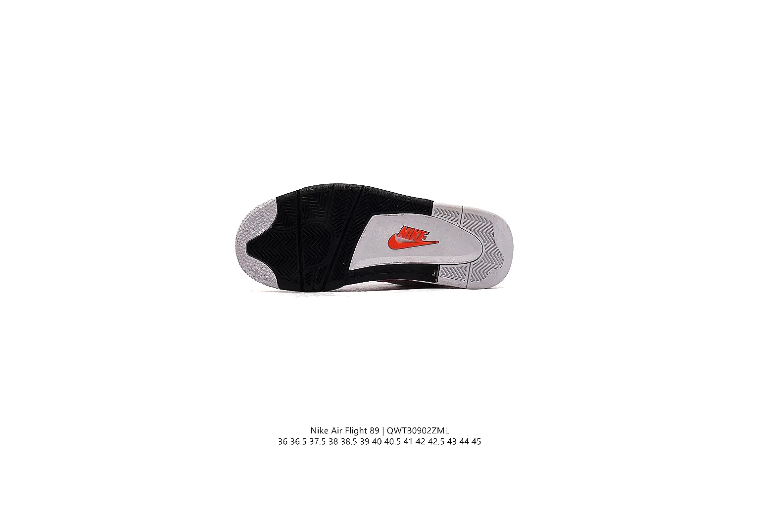 kakoscout.com Nike White Red Retro Basketball 0712 White Red low-top product image thumbnail 5