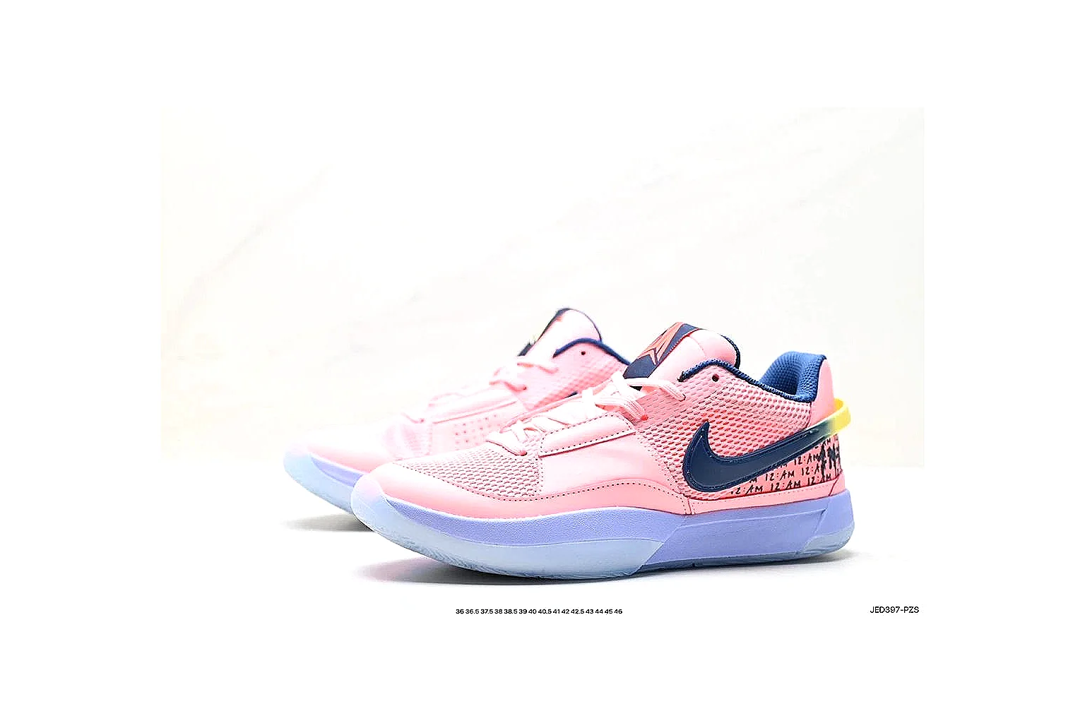 kakoscout.com Nike Pink Blue Performance Runner 1105 Pink Blue runner product image thumbnail 3