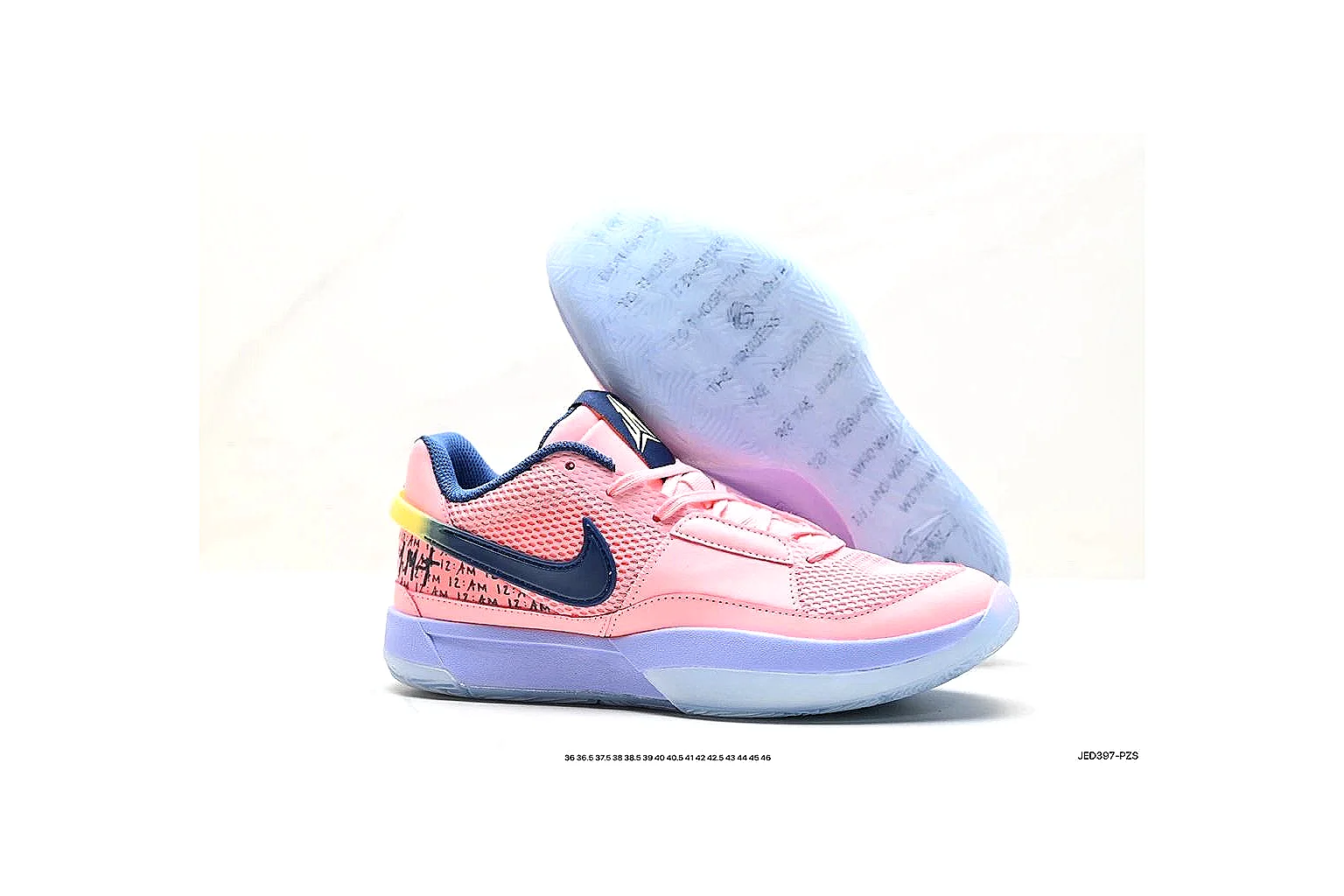 kakoscout.com Nike Pink Blue Performance Runner 1105 Pink Blue runner product image thumbnail 4