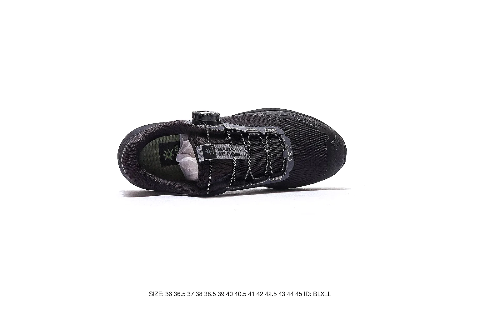Nike runner sneaker Black 6198 comparison signal note six-photo gallery thumbnail 3