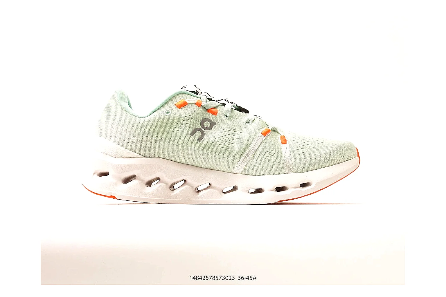 Nike runner sneaker Mint Orange 5243 comparison signal six-photo gallery thumbnail 6