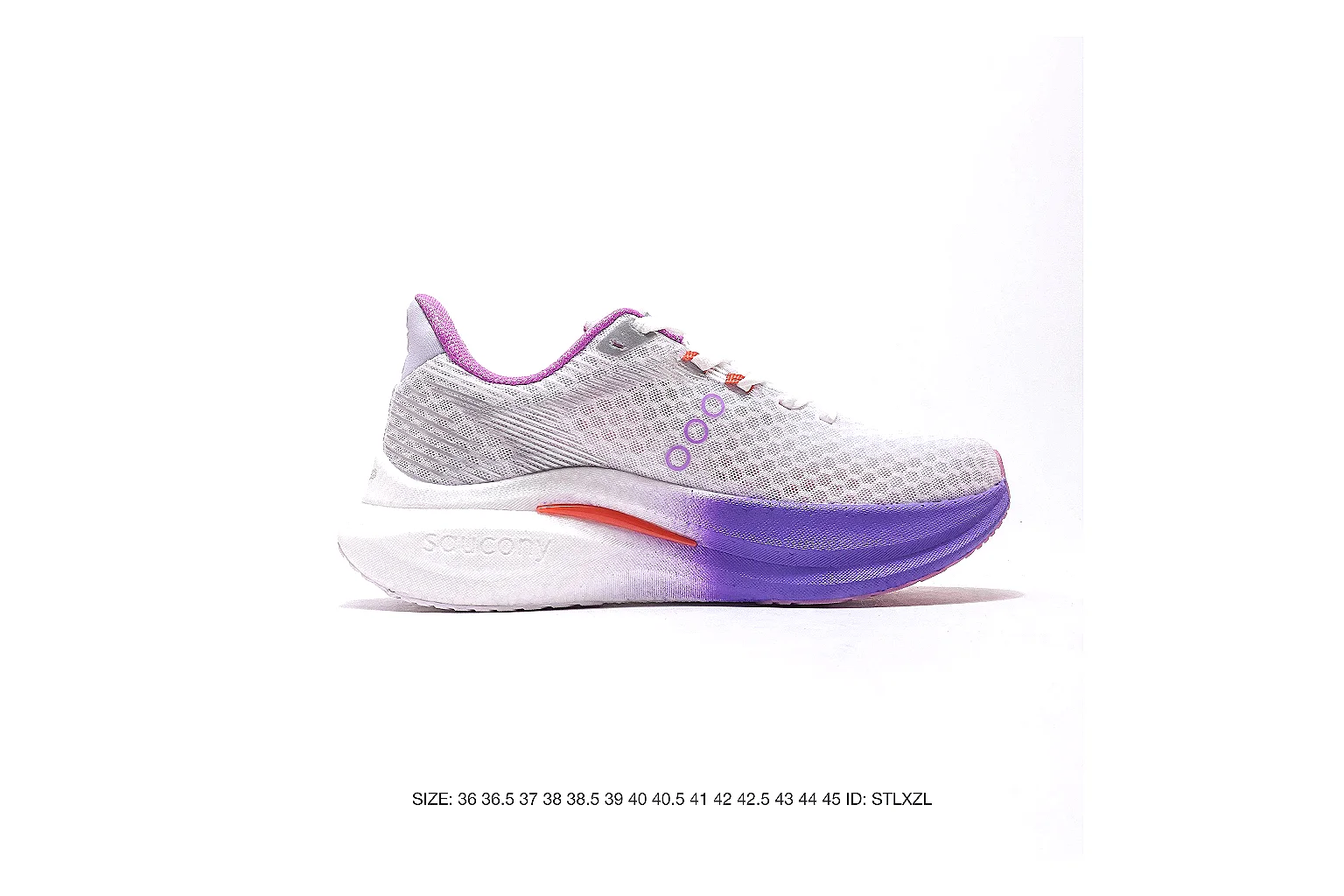 Nike Running White Purple Pink Sneaker 0895 comparison gallery with QC evidence