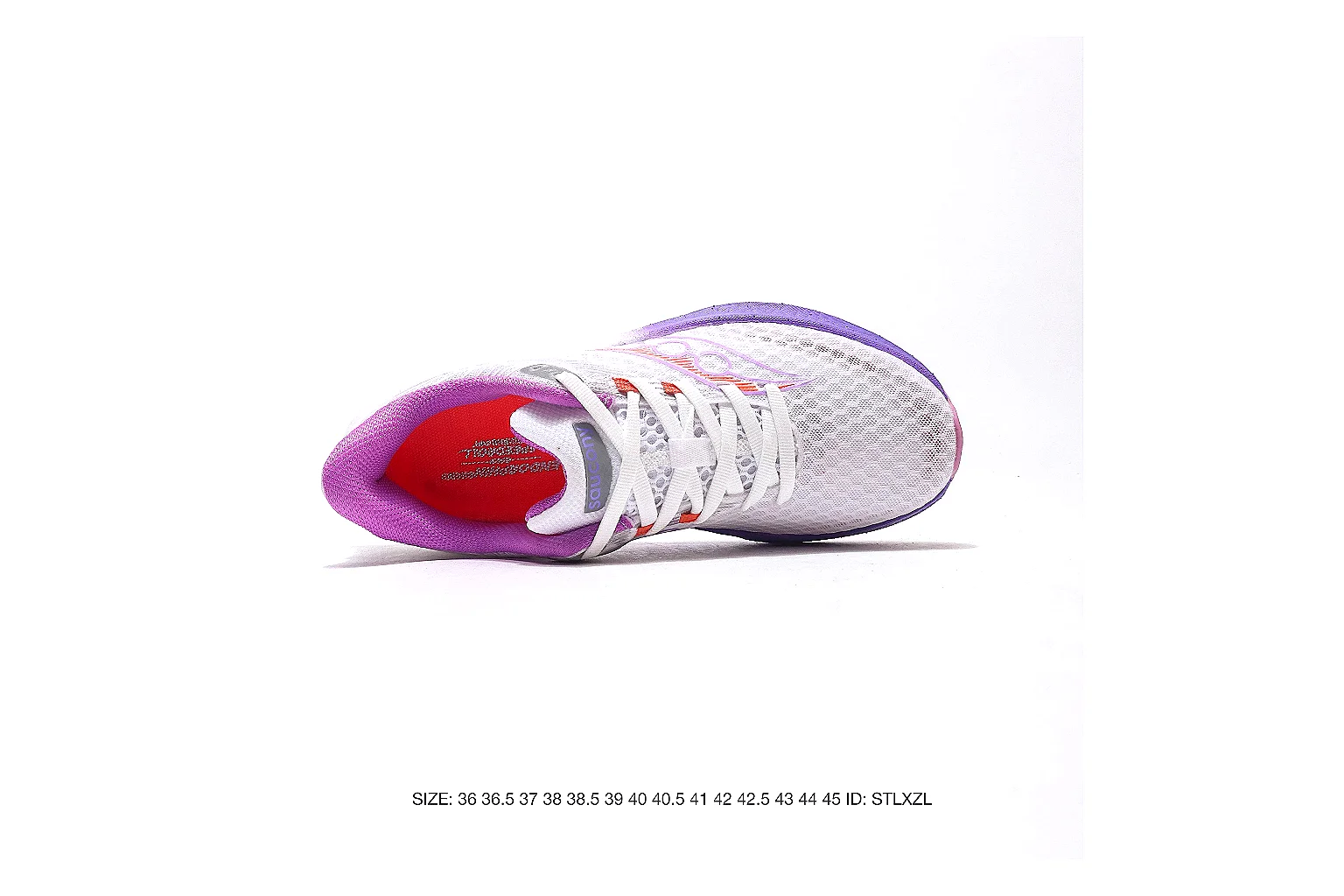 Nike Running White Purple Pink Sneaker 0895 comparison gallery with QC evidence thumbnail 3