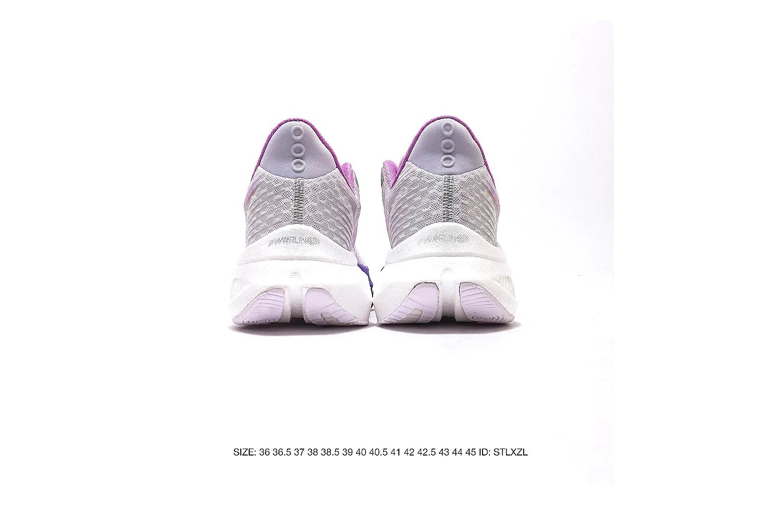 Nike Running White Purple Pink Sneaker 0895 comparison gallery with QC evidence thumbnail 4