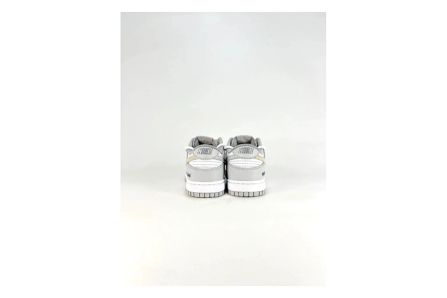 Nike Silver Runner Silver Gold comparison photo showing silver synthetic-mesh upper, gold accent details, modern runner shape, and cushioned sole thumbnail 4
