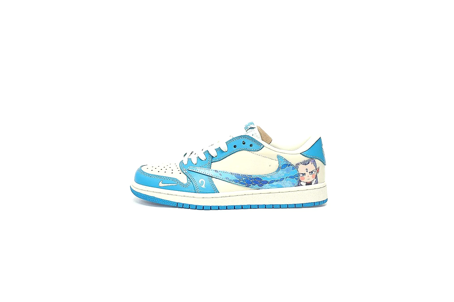 Kako Scout comparison images for Nike Sky Blue Low Court