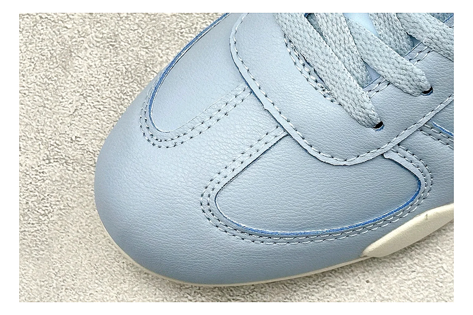 Nike Sprint Sister Light Blue comparison photo showing light blue retro-runner upper, slim side profile, tonal panels, and low everyday sole thumbnail 5