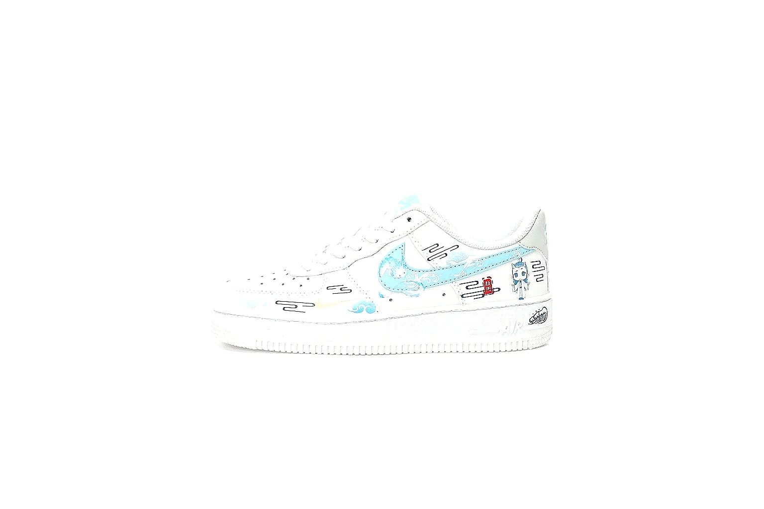 Kako Scout comparison images for Nike White Aqua Low Court