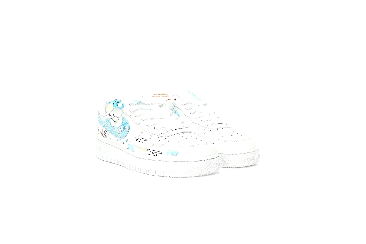 Kako Scout comparison images for Nike White Aqua Low Court thumbnail 4