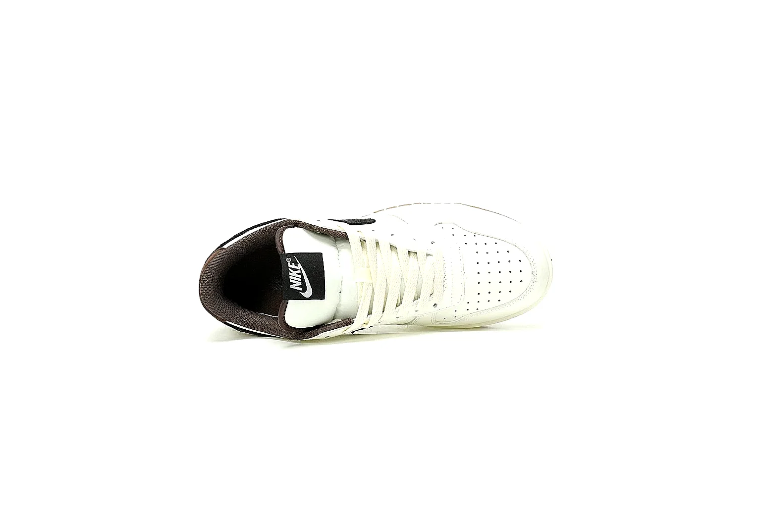 Kako Scout comparison images for Nike White Black Gum Low Court thumbnail 2