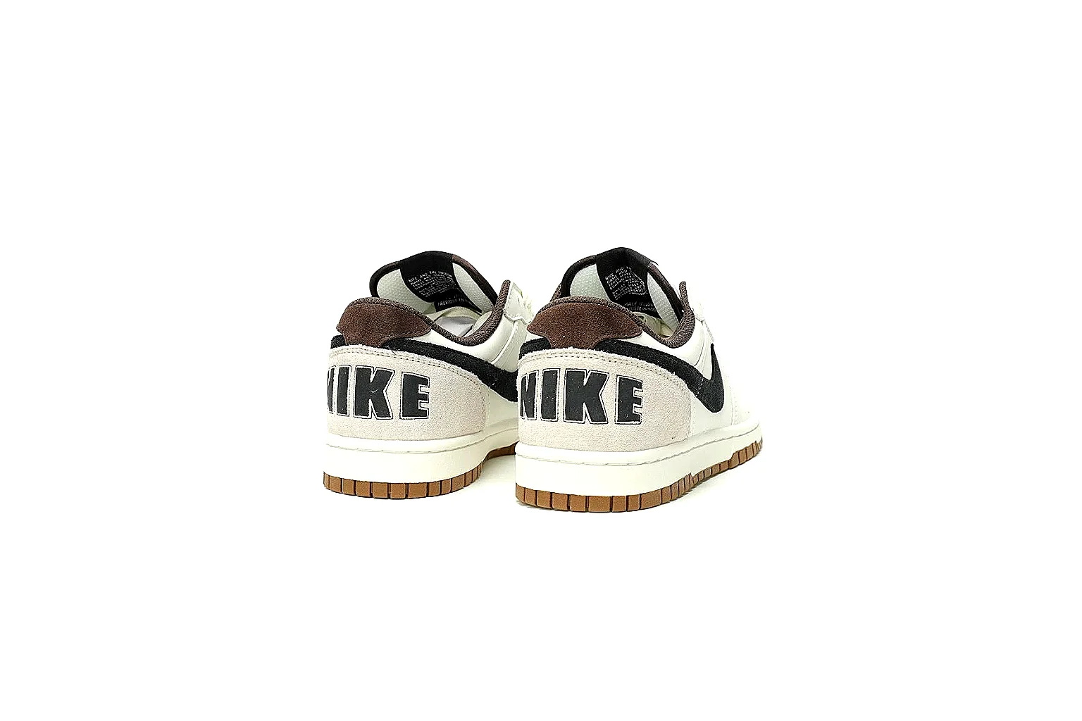Kako Scout comparison images for Nike White Black Gum Low Court thumbnail 5