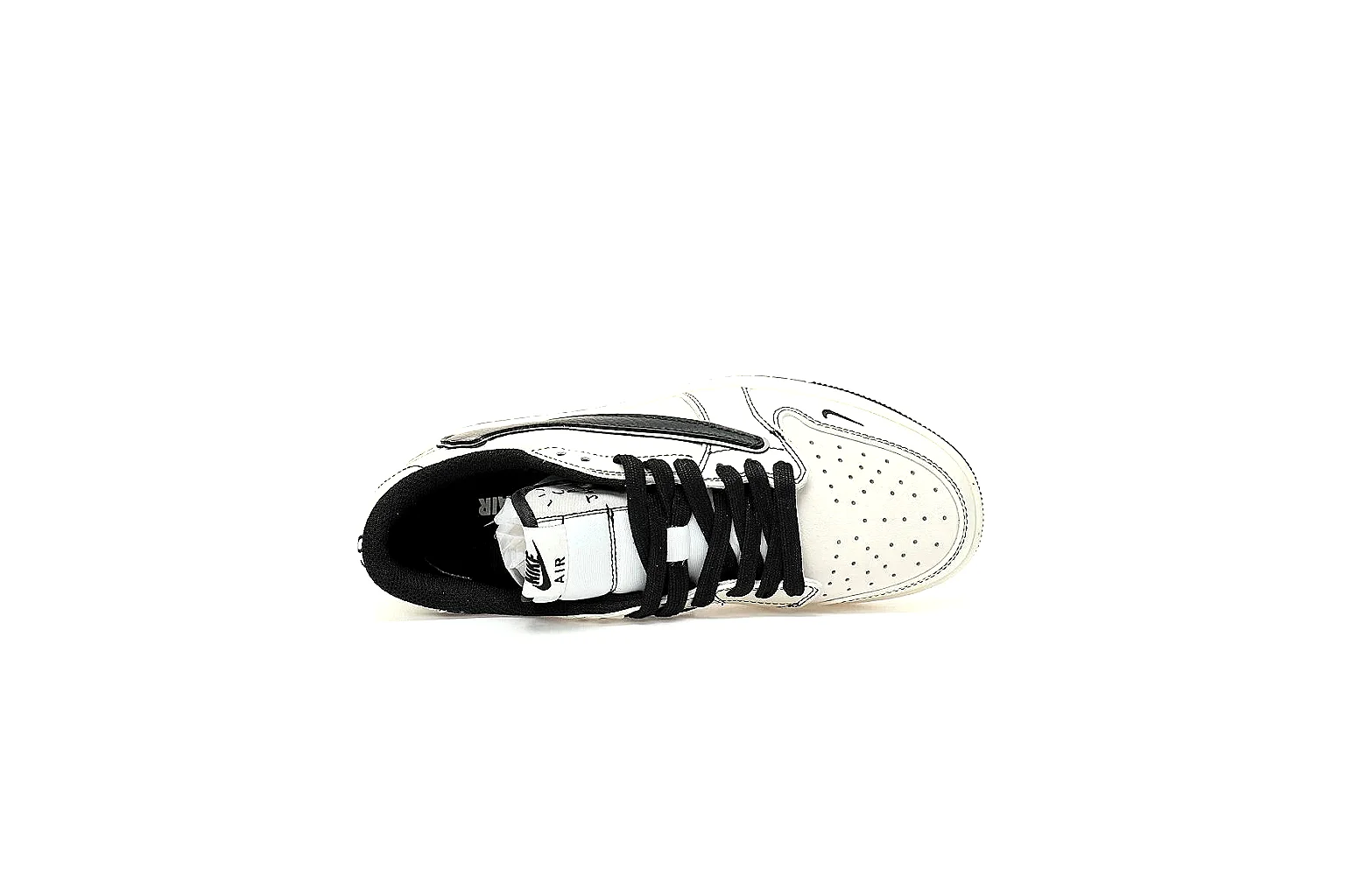Kako Scout comparison images for Nike White Black Low Court thumbnail 2