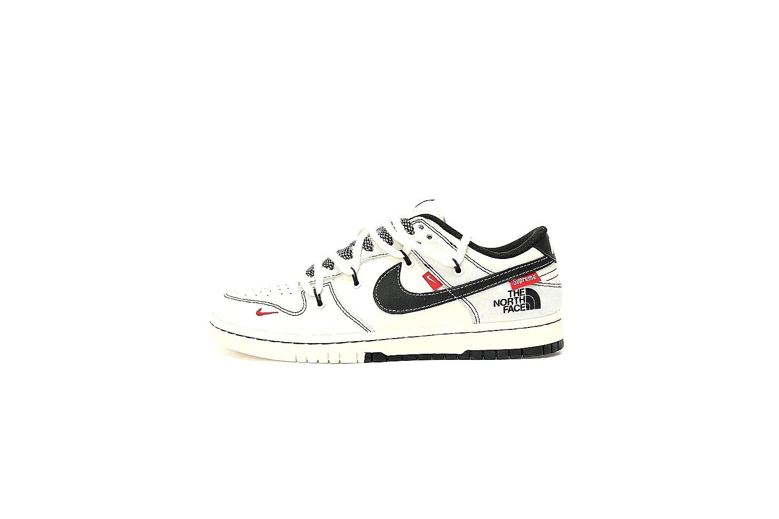 Kako Scout comparison images for Nike White Black Low Court