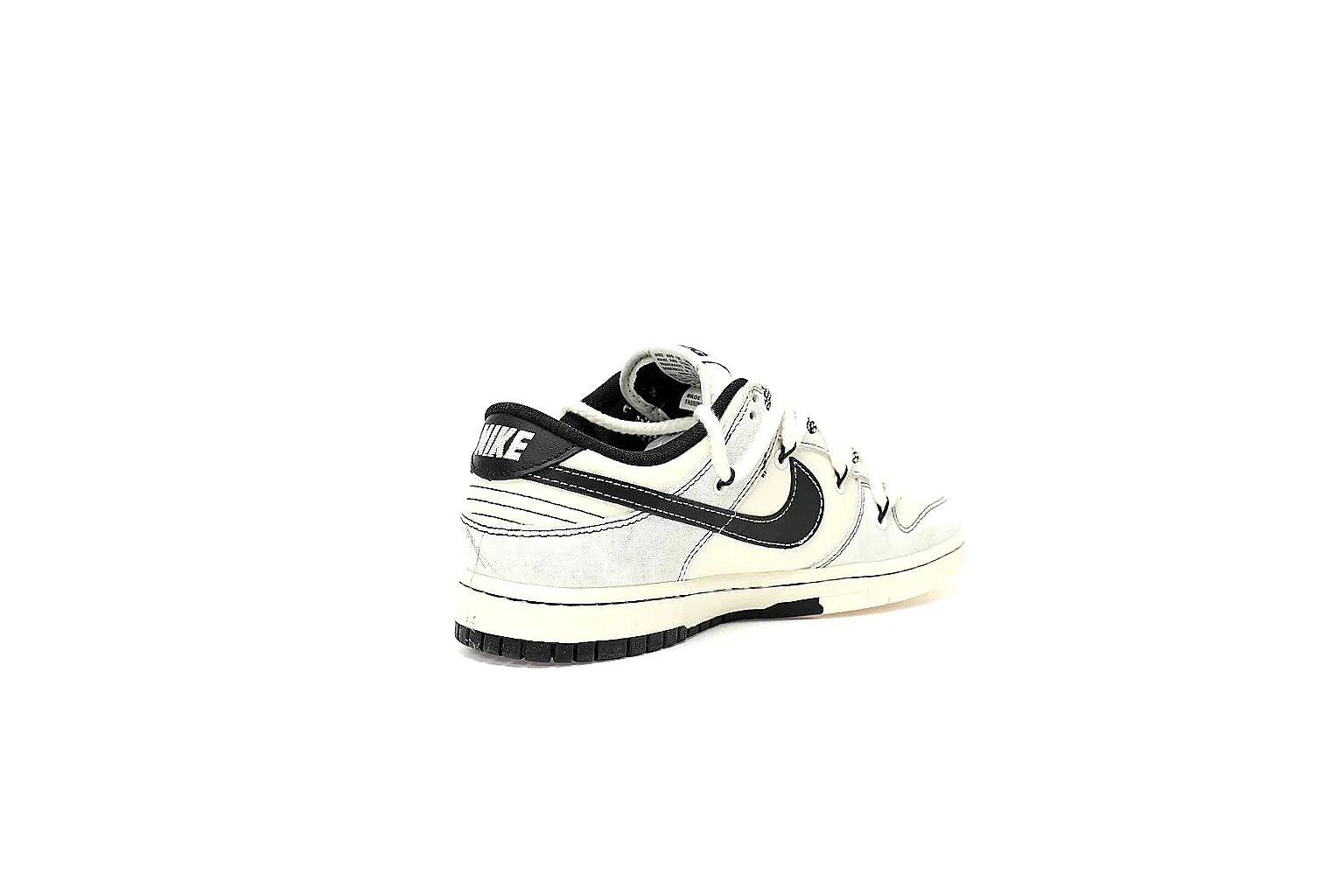 Kako Scout comparison images for Nike White Black Low Court thumbnail 6