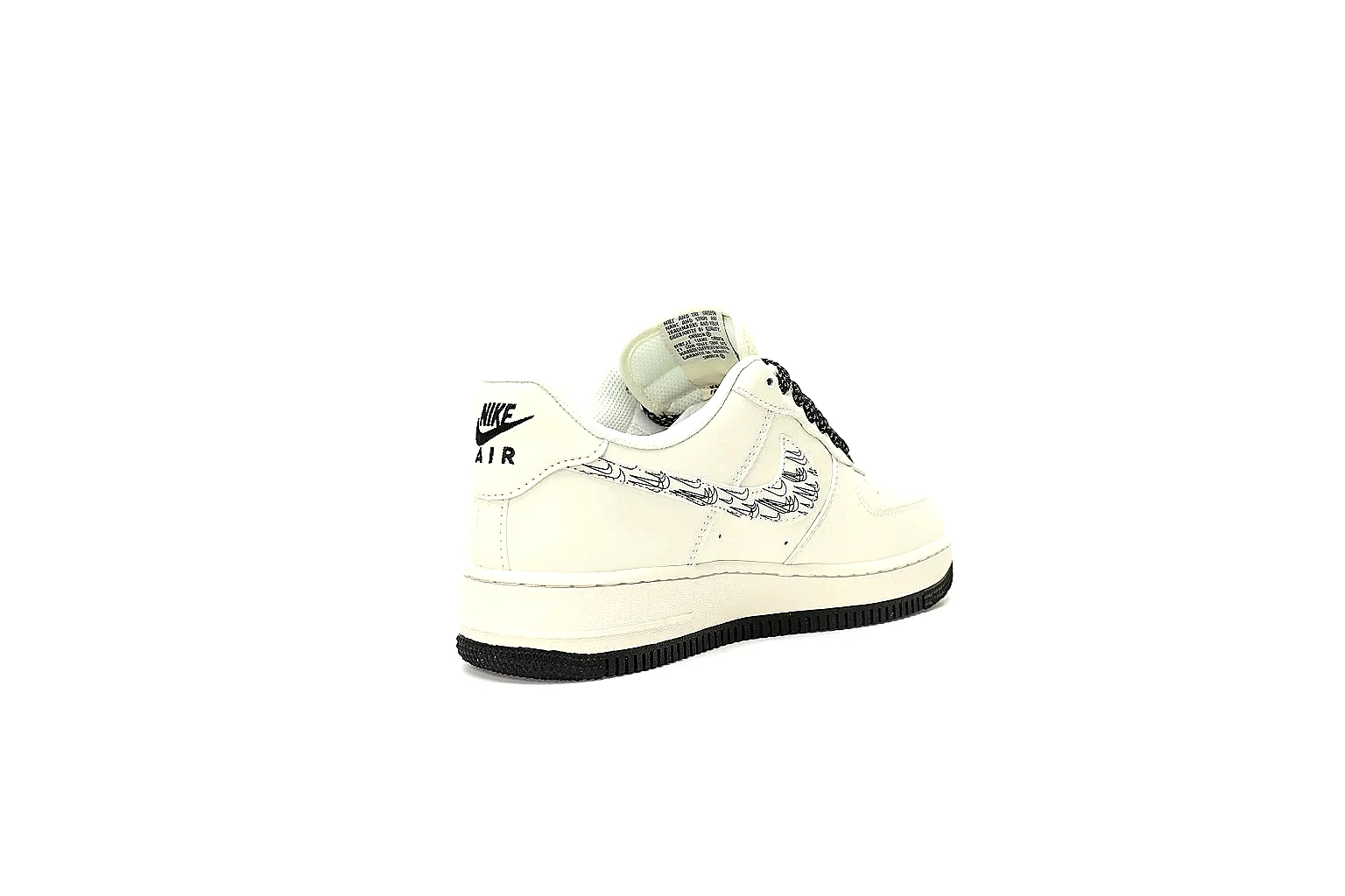 Kako Scout comparison images for Nike White Black Low Court thumbnail 6