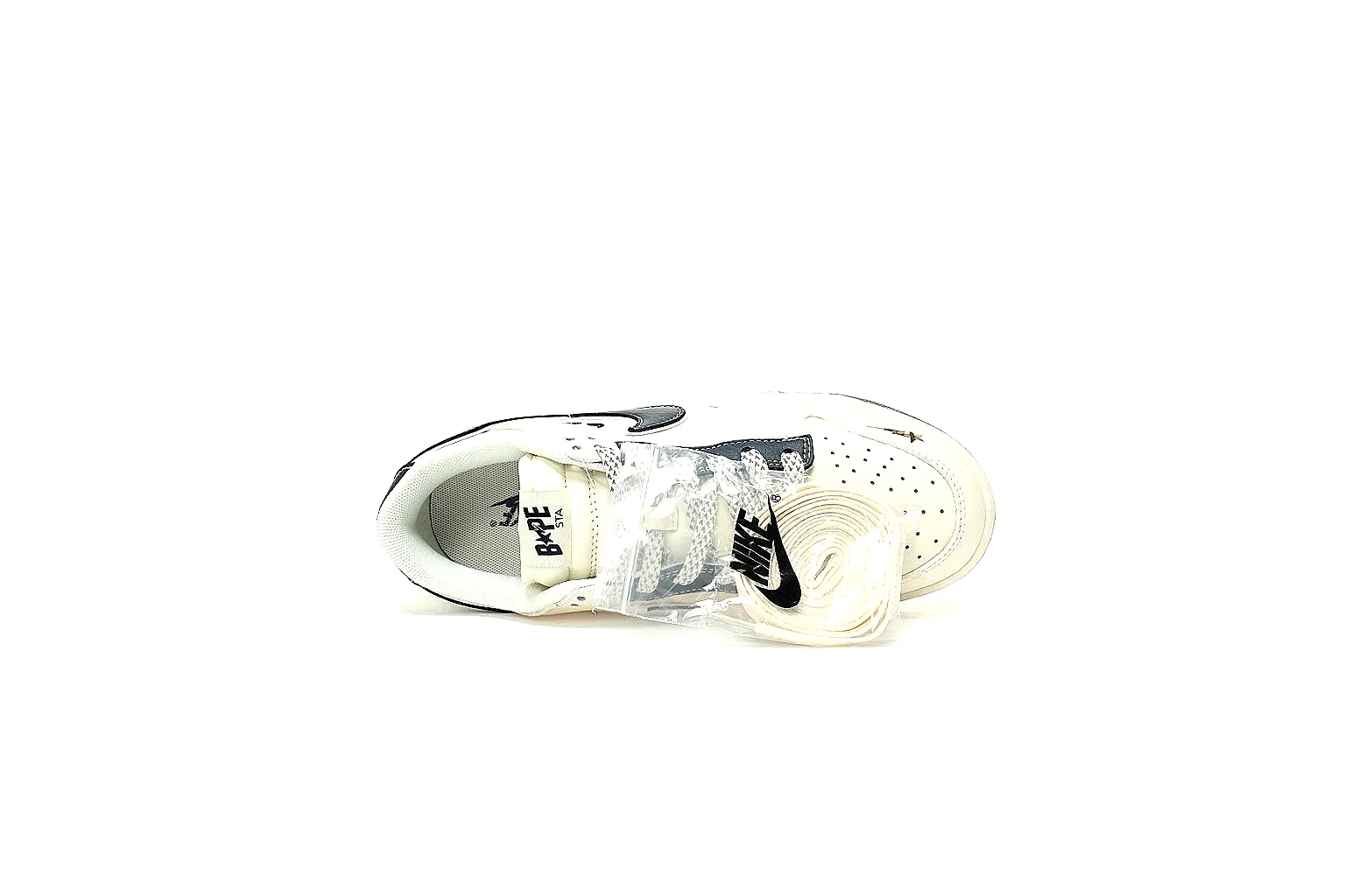 Kako Scout comparison images for Nike White Black Low Court thumbnail 2