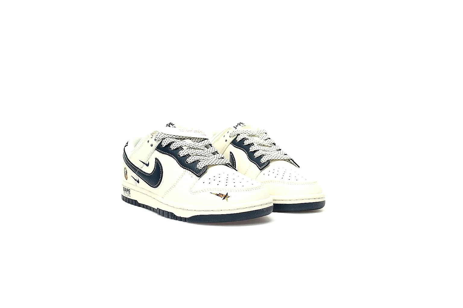 Kako Scout comparison images for Nike White Black Low Court thumbnail 4