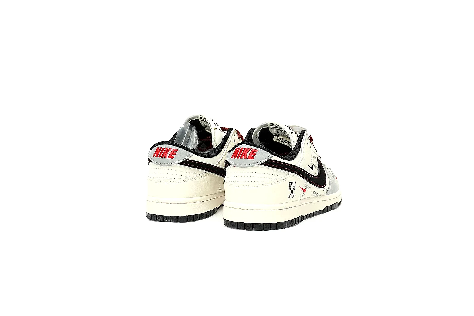 Kako Scout comparison images for Nike White Black Red Low Court thumbnail 5