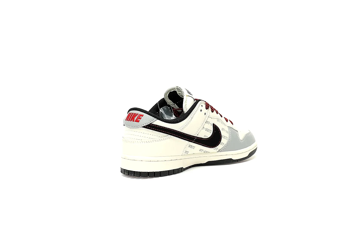 Kako Scout comparison images for Nike White Black Red Low Court thumbnail 6