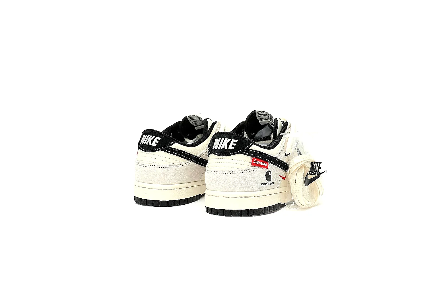 Kako Scout comparison images for Nike White Black Red Low Court thumbnail 5