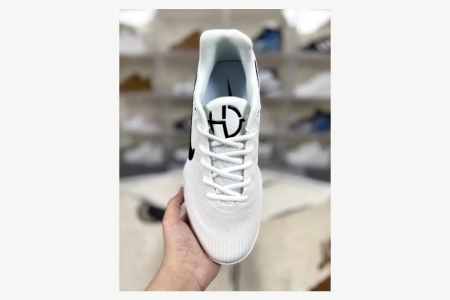 Nike White Black Swoosh Low Top comparison proof image SKU 1194923747 thumbnail 4
