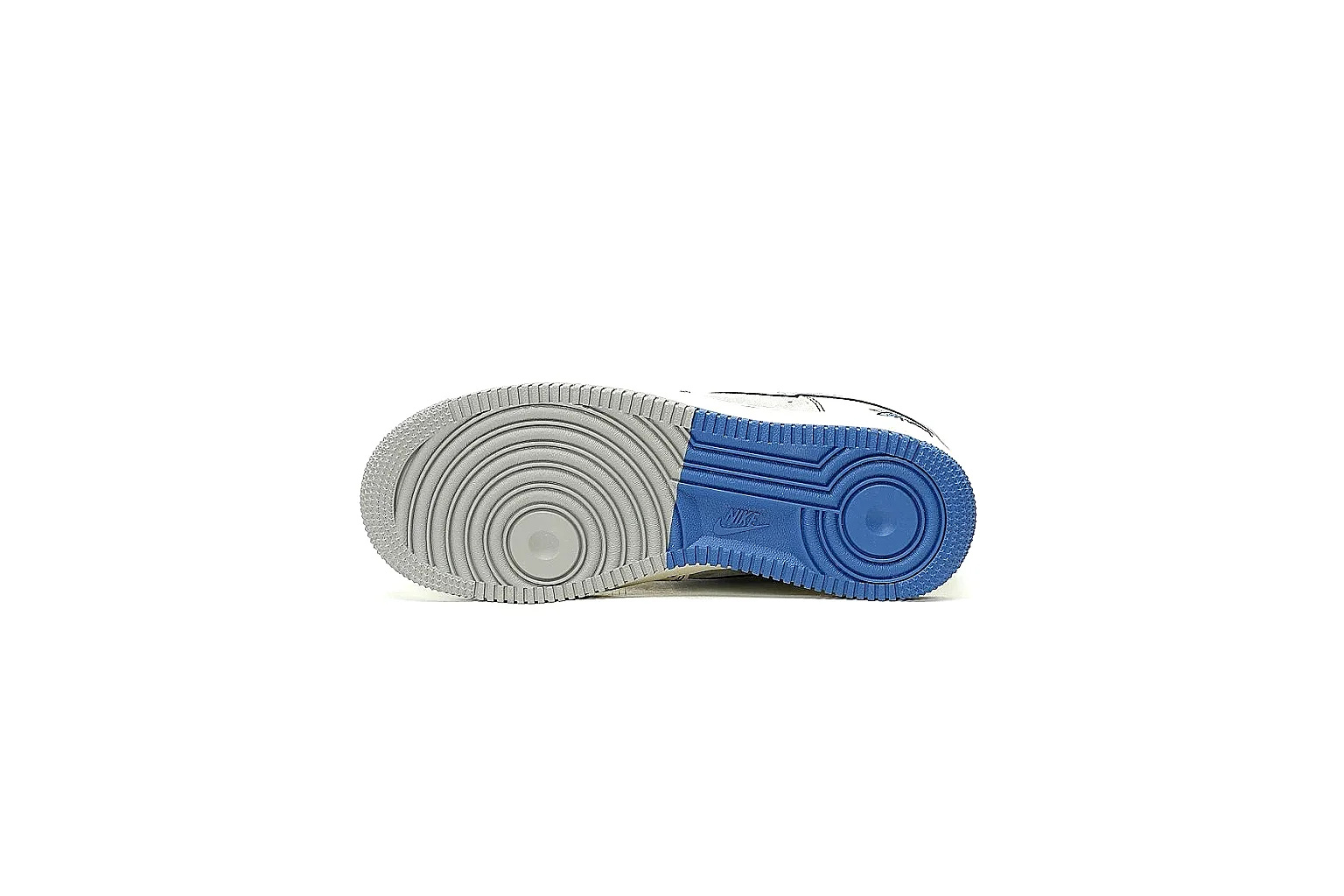 Kako Scout comparison images for Nike White Blue Low Court thumbnail 3